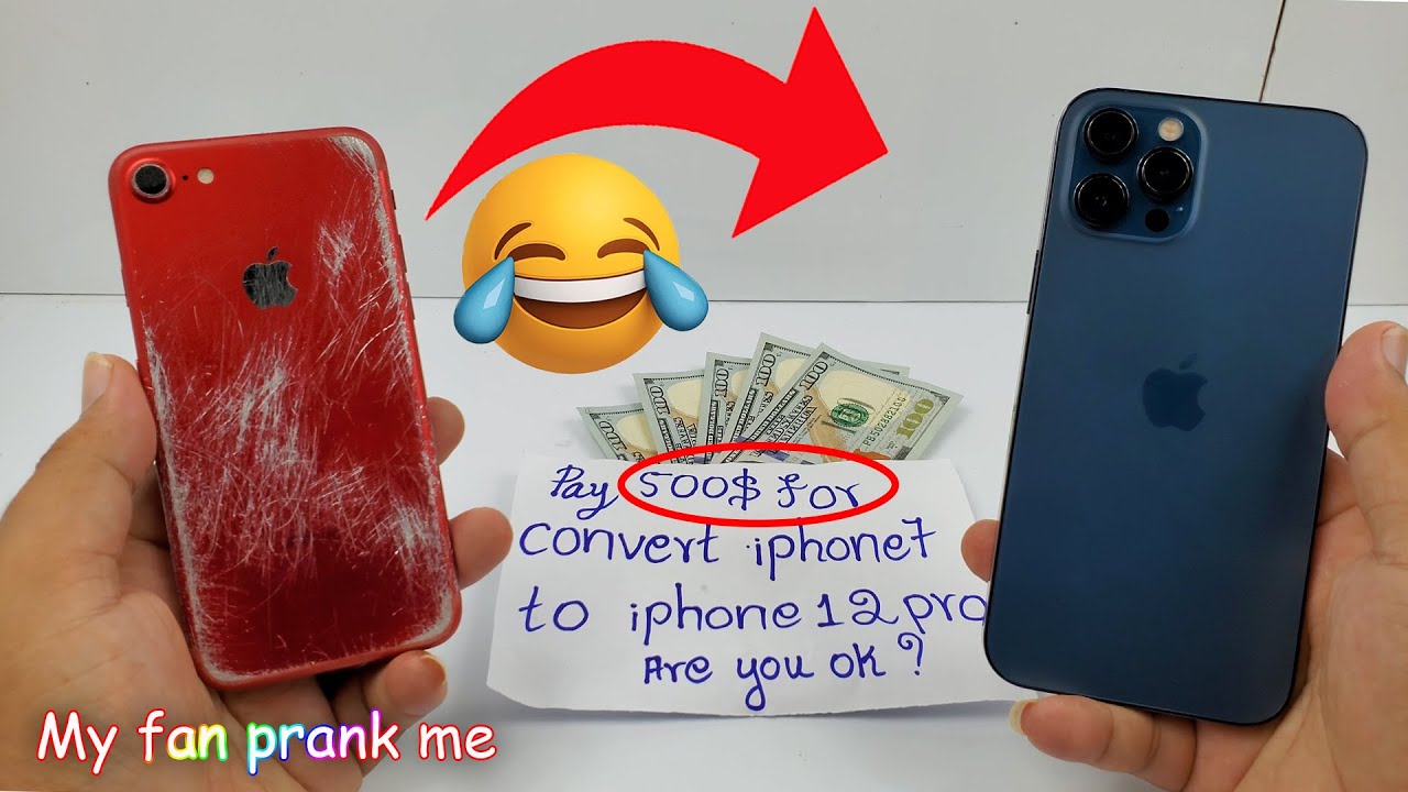 Restoration Broken Phone | Restoring iPhone 7 Cracked From Big Fan