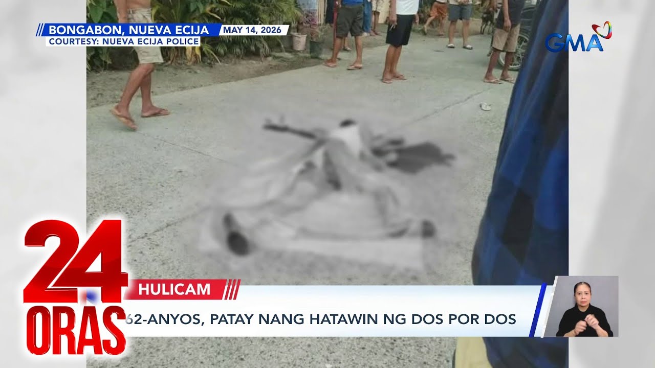 62-anyos, patay nang hatawin ng dos por dos | 24 Oras