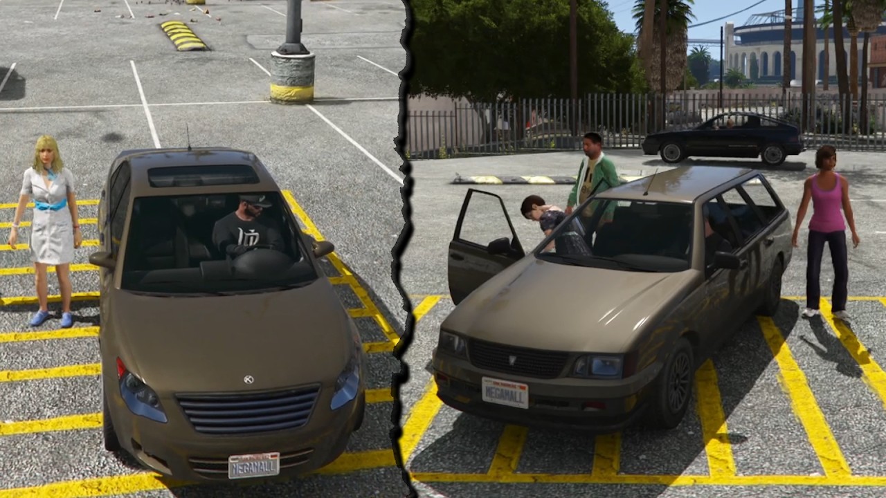 JADI SUPIR DI MALL TERBESAR LOS SANTOS - GTA 5 INDONESIA
