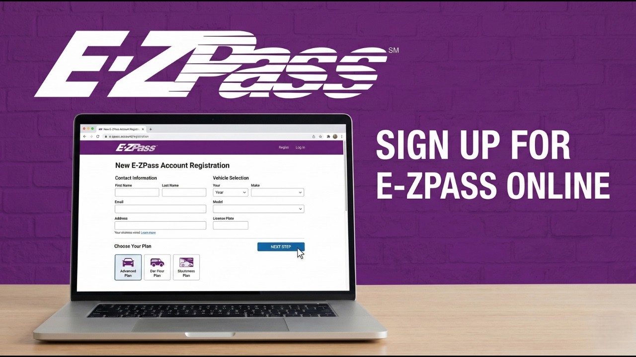 Как зарегистрироваться в системе EZ Pass онлайн (2026) &mdash; пошаговая инструкция
