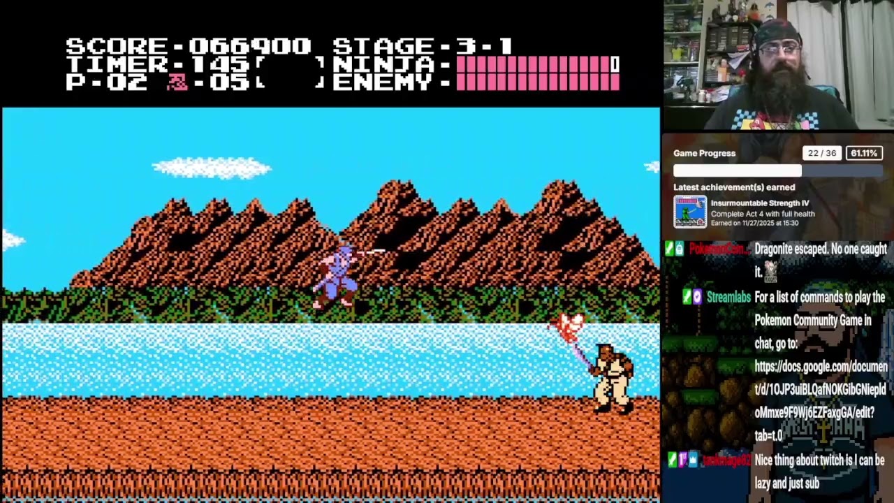 Ninja Gaiden (NES) No Death Attempts Day 6