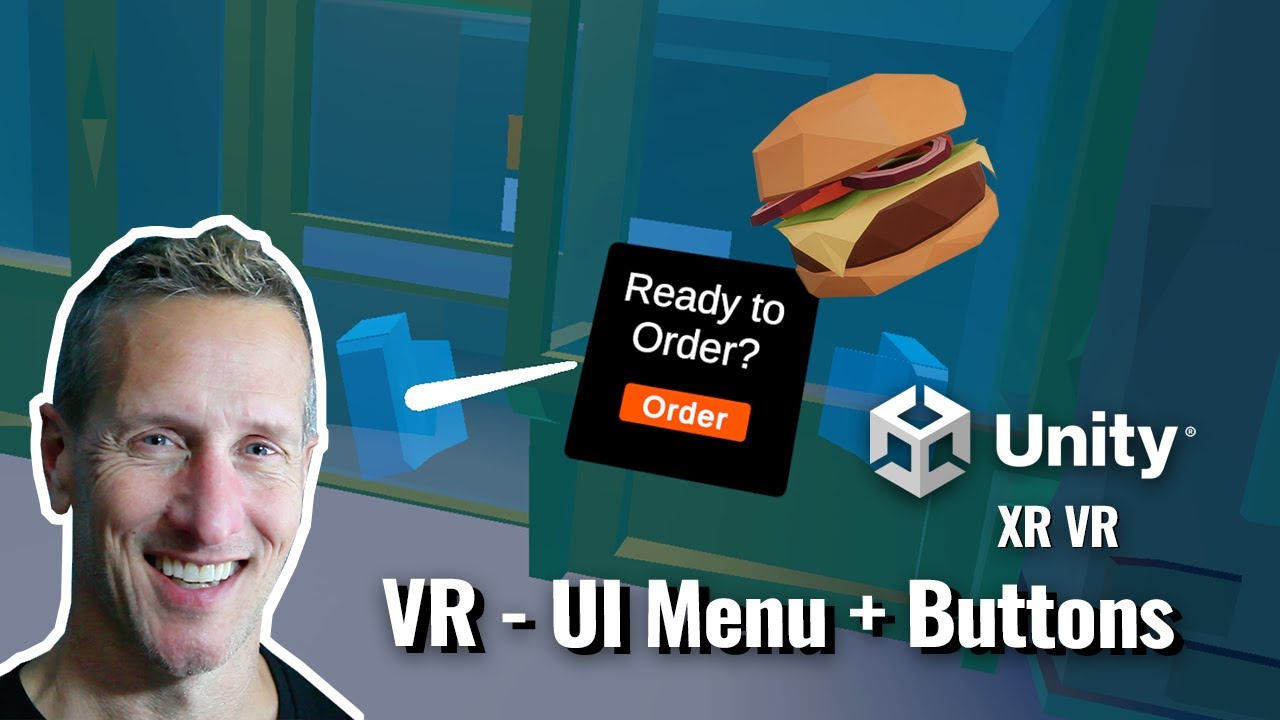 Unity VR XR Interaction Toolkit — меню пользовательского интерфейса и взаимодействия