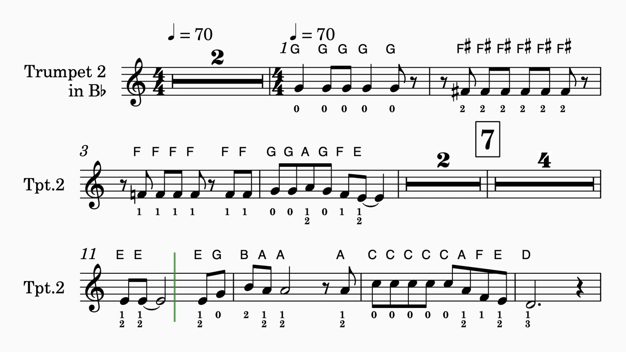 Bohemian Rhapsody   Trumpet 2