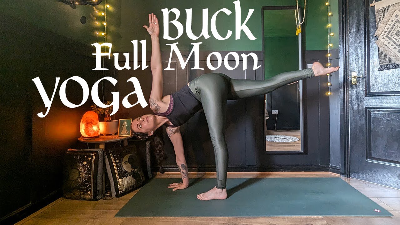 🌕 Buck Full Moon Yoga: 🦌 Twisty Flow to Cleanse, Ground and RENEW 🍃