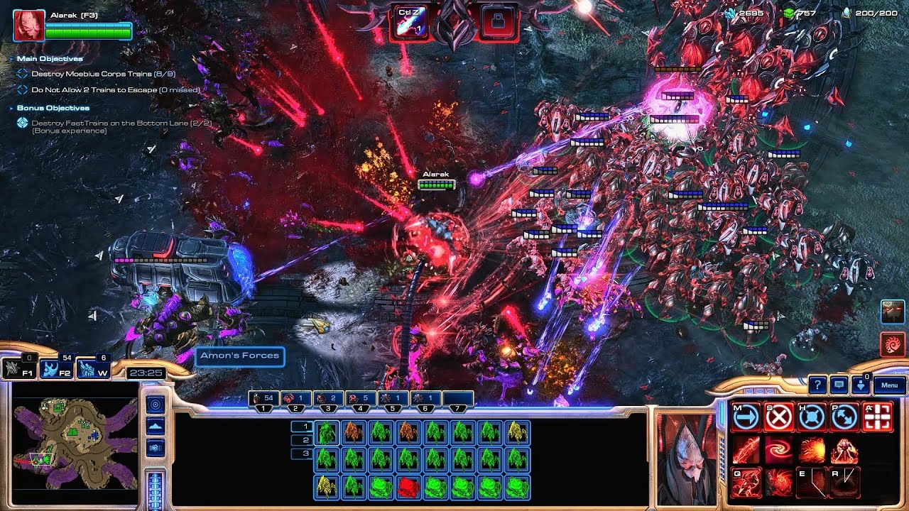 SC2 Co-Op Oblivion Express, Alarak Solo Play [Prestige : Tyrant Ascendant]