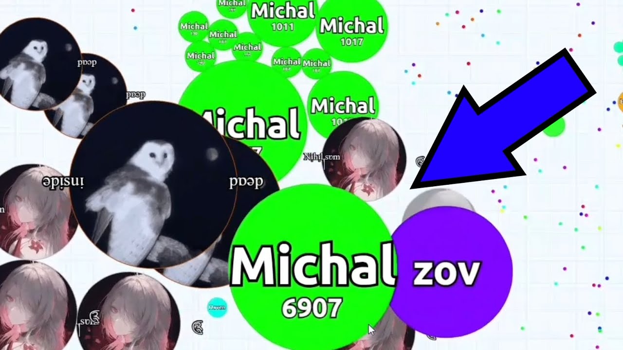 Agar.io: Захватываем российские серверы! Эпический соло-геймплей Agar.io