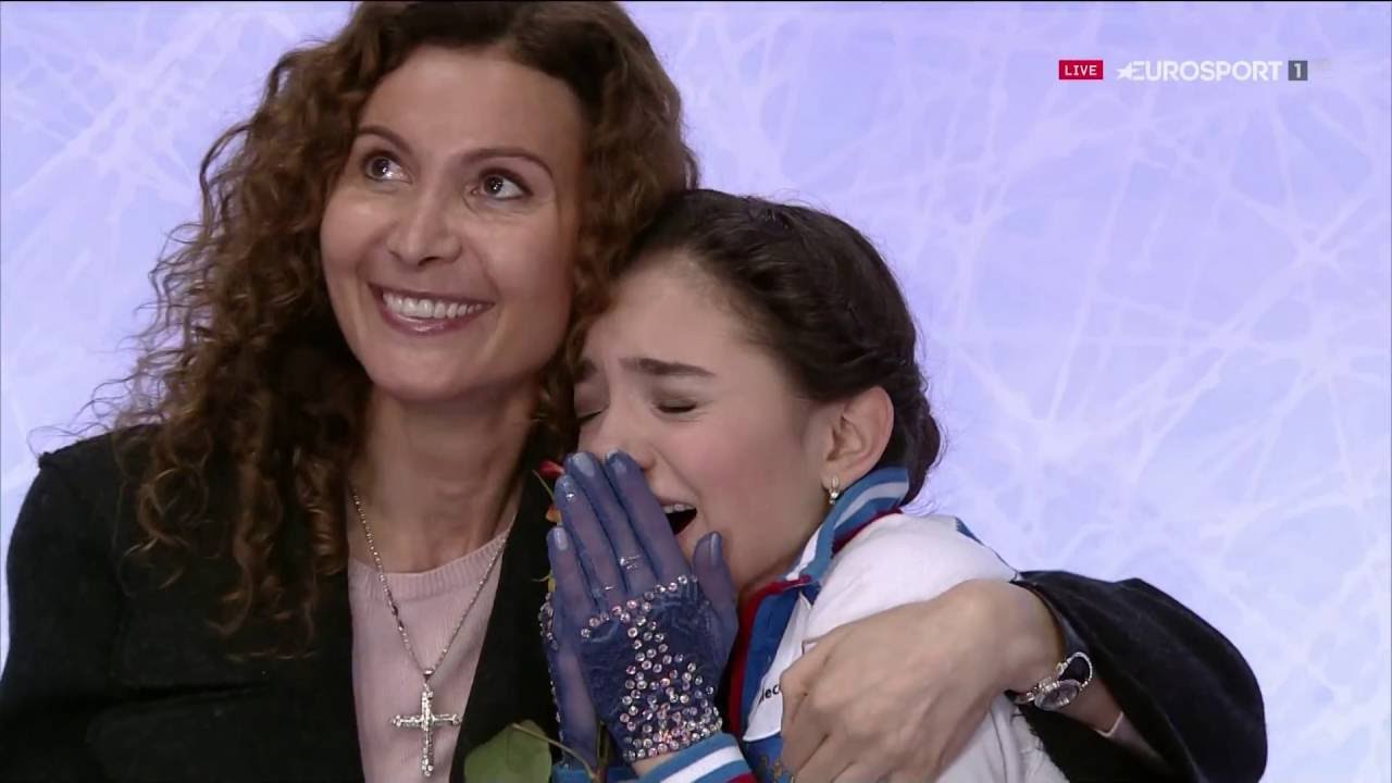 Evgenia Medvedeva - LP, European Championship, 2016 (RU EUROSPORT)