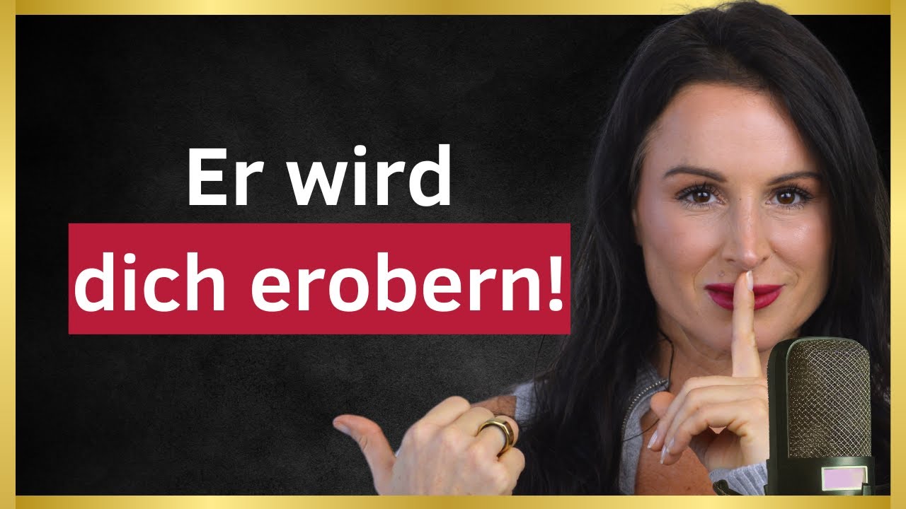 Er wird dich erobern! Tu das, ohne selbst zu jagen