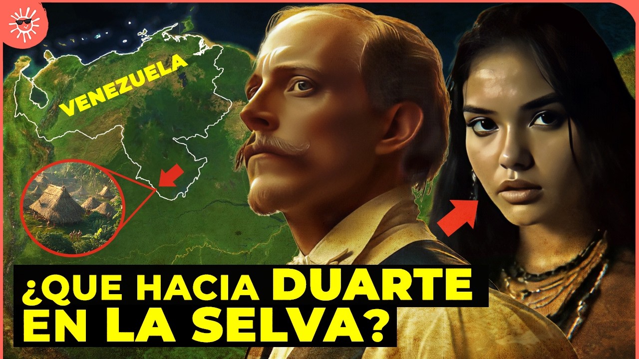 La VIDA SECRETA de JUAN PABLO DUARTE: 12 años  en las selvas de VENEZUELA