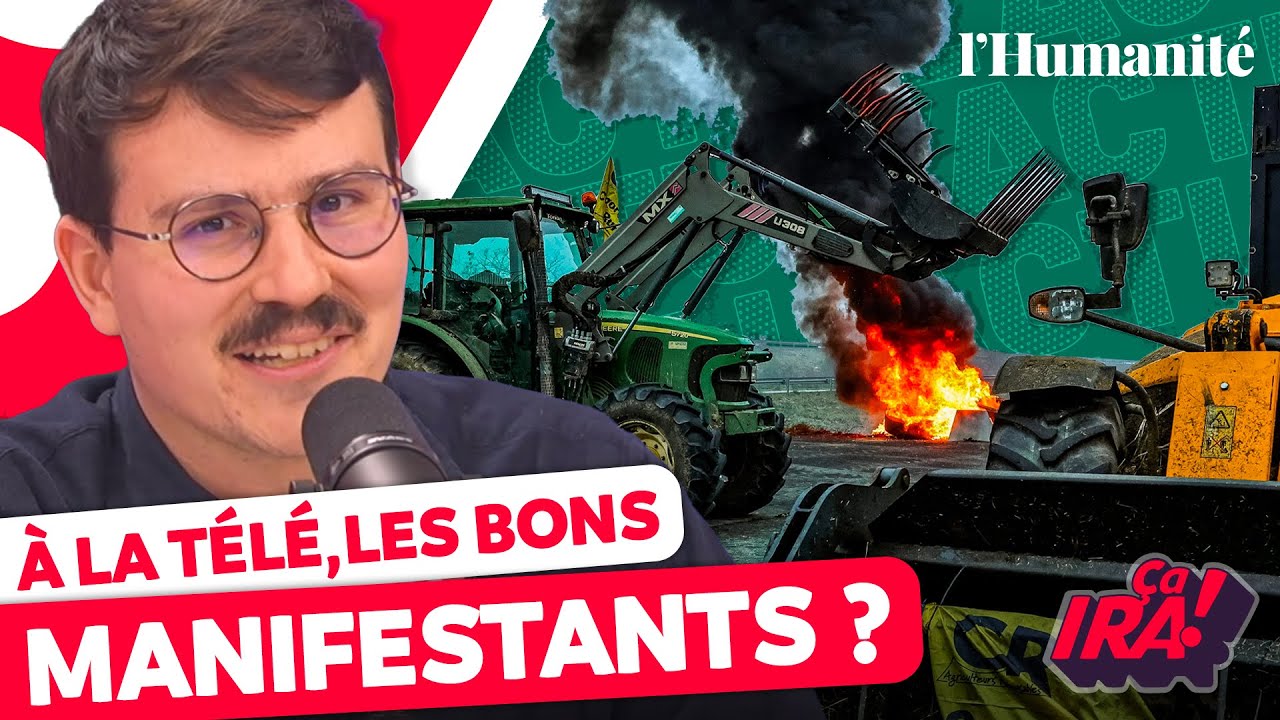 🚩 Mobilisation agricole : pourquoi la télé se met du côté des agriculteurs ?