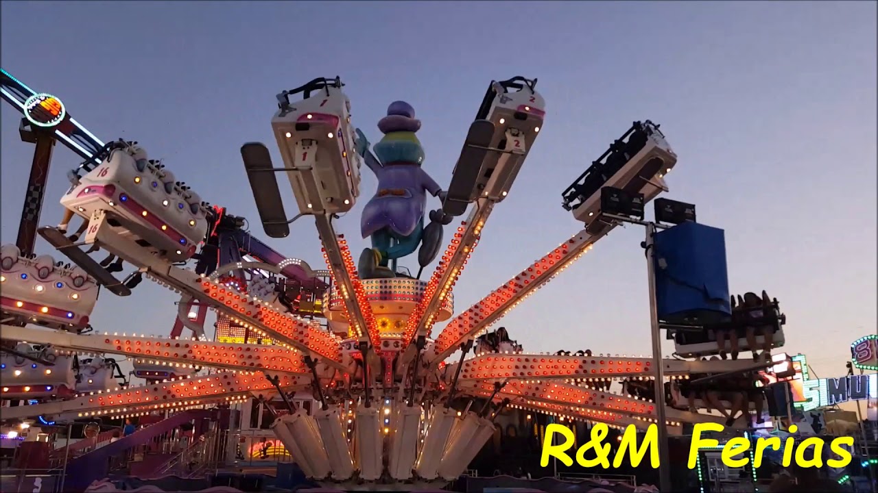 Feria de Málaga 2018-Atracciones de día-R&M Ferias.