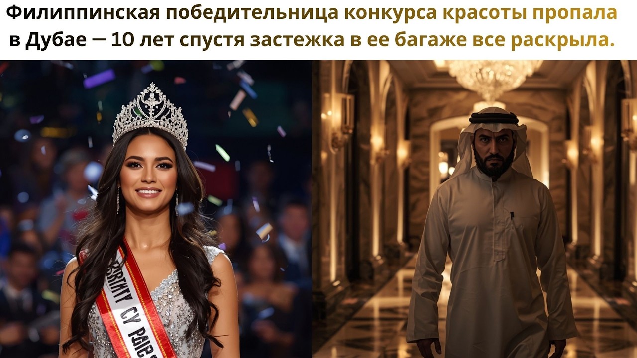Филиппинская победительница конкурса красоты пропала в Дубае — 10 лет спустя застежка в ее багаже ​​