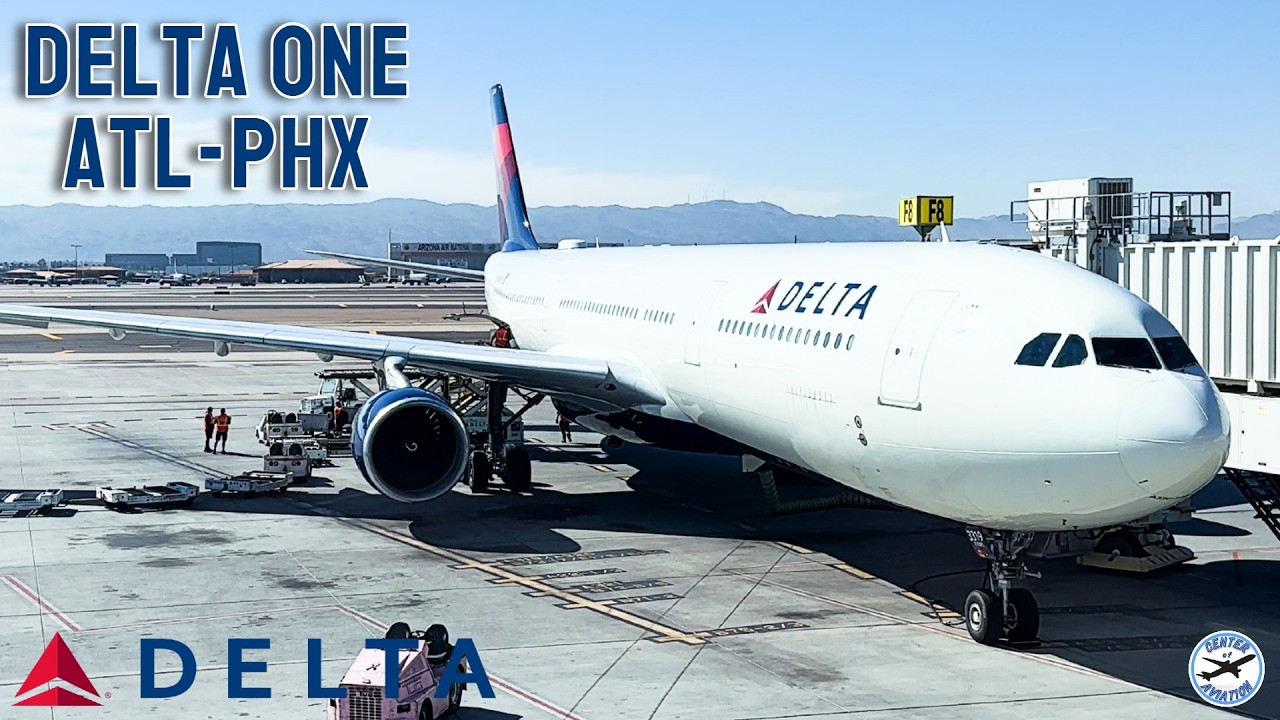 Внутренние рейсы Delta One? Обзор первого класса на Airbus A330 авиакомпании Delta по маршруту Ат...