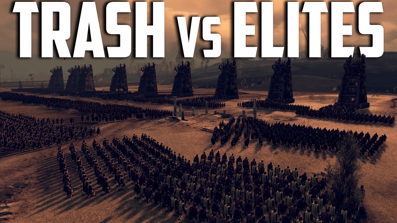The Most Unfair Siege Ever &ndash; Pros With Trash Troops vs Noobs With Elites