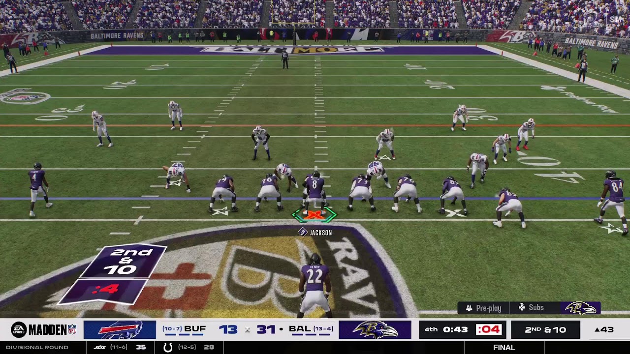Madden 26 Baltimore Season 1 Wild Card