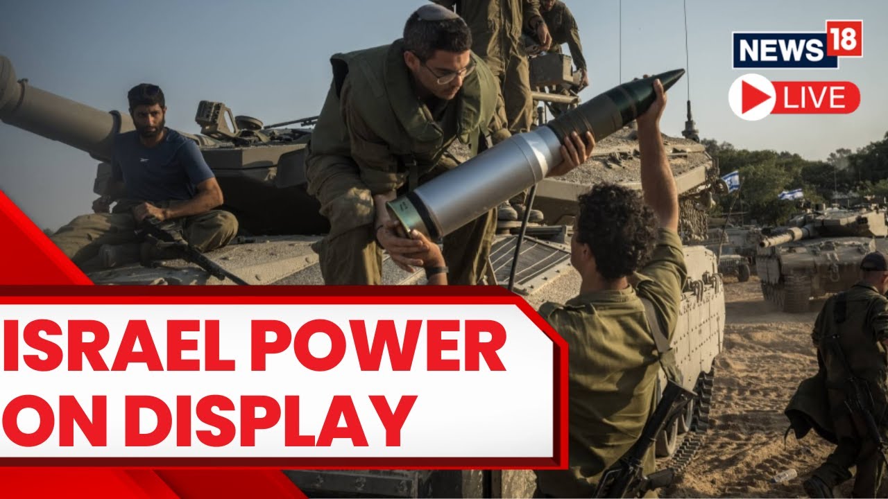 Israel Vs Hamas Today LIVE News| Israeli Tanks Get Ready To Invade Gaza | Israel Vs Palestine | N18L
