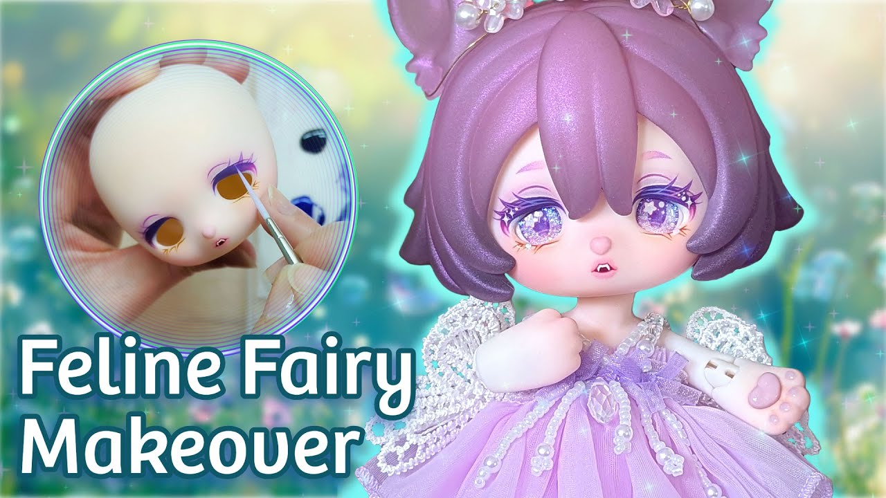 Создаём кошачью фею: индивидуальная BJD от Pro Doll Designer