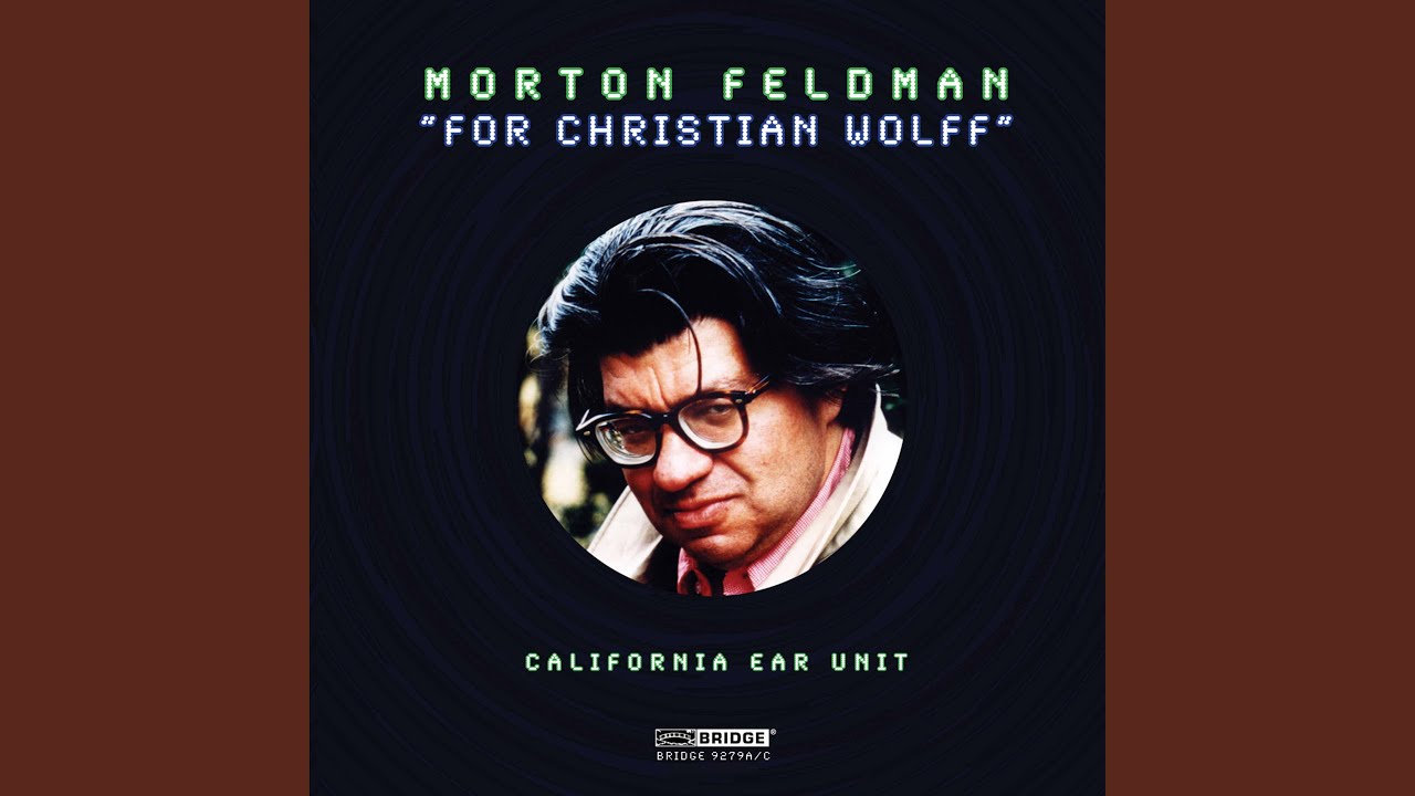 For Christian Wolff, Pt. 1