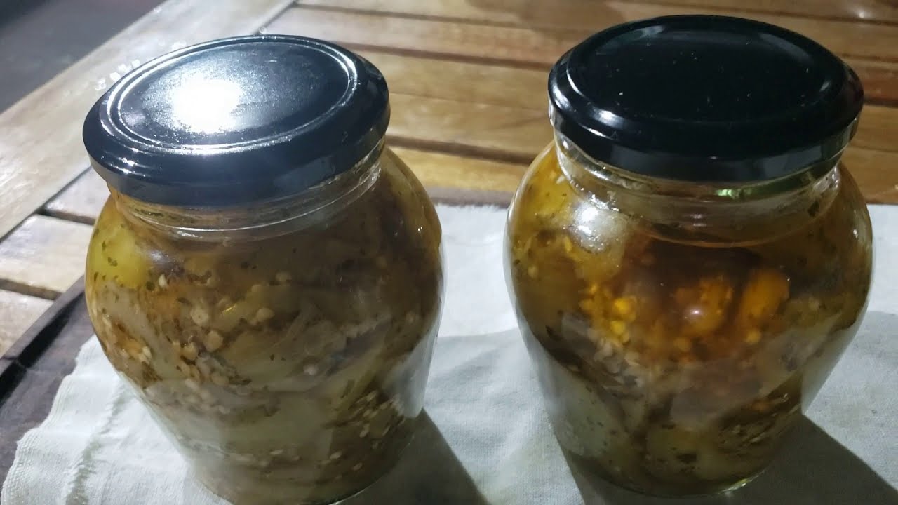 BERENJENAS EN ESCABECHE