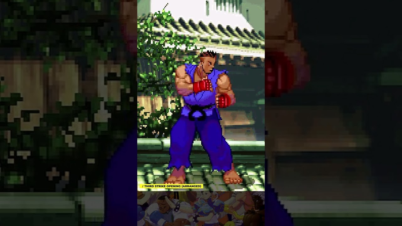 CAPCOM TIMELESS PIXEL ART 🔥 Street Fighter III Animations