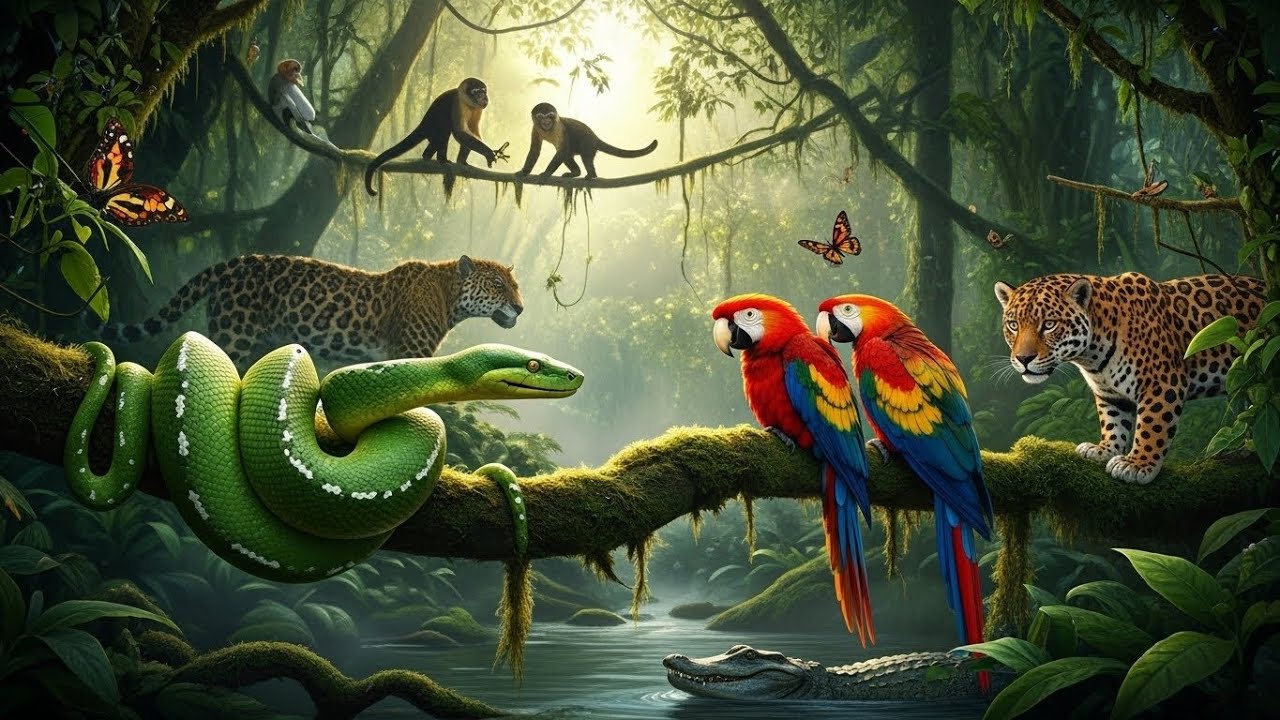 Secrets of the Wild Forest 4K | Rare Animals & Unknown Species