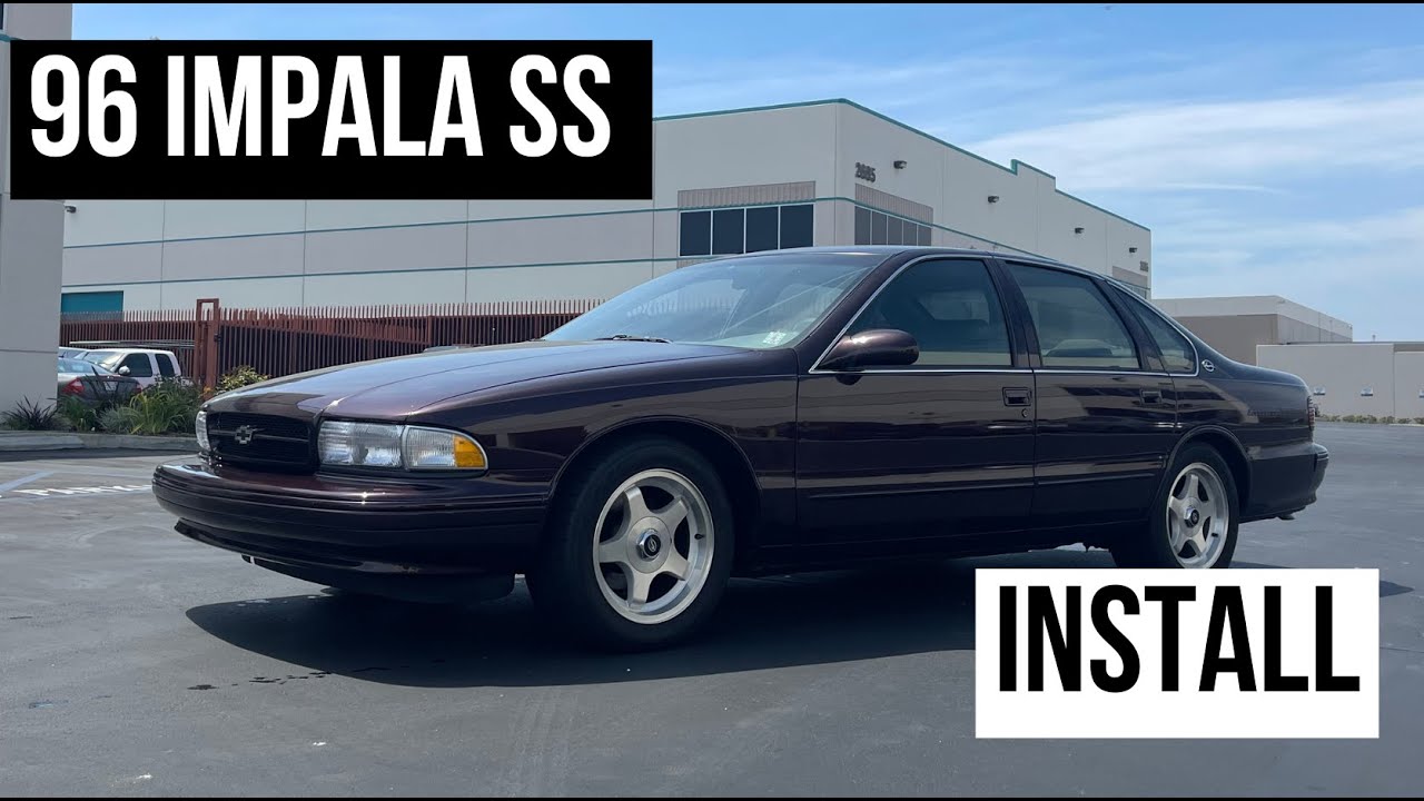 How To Install Coilovers on your 1996 Chevrolet Impala SS (Step-By-Step, DIY)