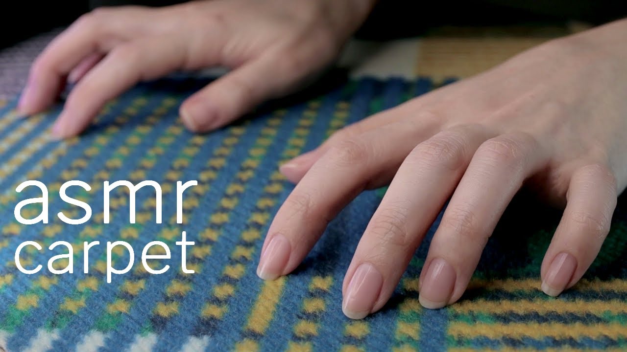 [ASMR] Carpet * Gentle Scratching, Rubbing, Tape Crinkles 🎧😌 (NO TALKING)
