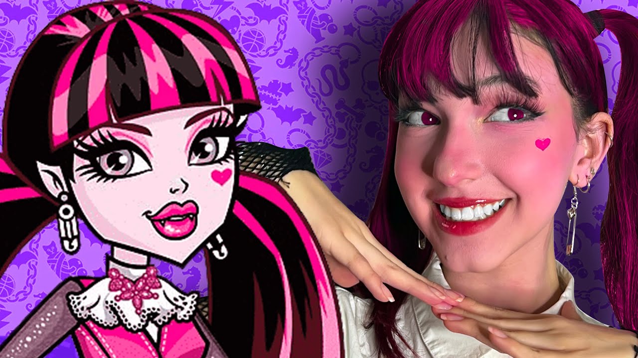 ME TRANSFORMEI NA BONECA DRACULAURA DE MONSTER HIGH | Luluca