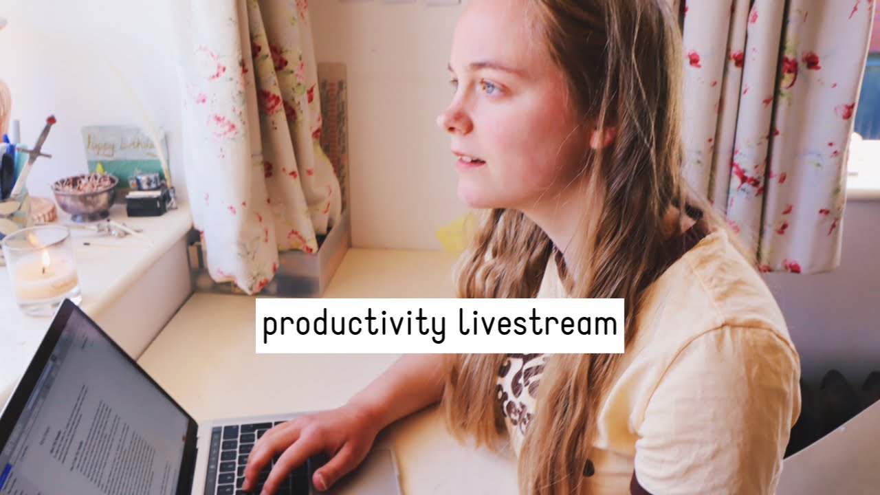 2 hour live study with me ☀️ no music/focused work (doing online courses)