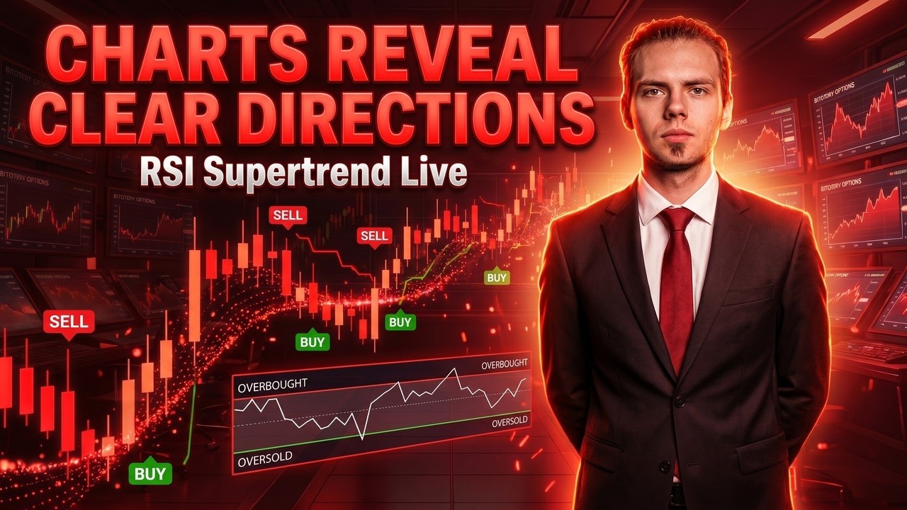 CHARTS REVEAL CLEAR DIRECTIONS ! Day Trading Approach ! RSI Supertrend Crypto Trading