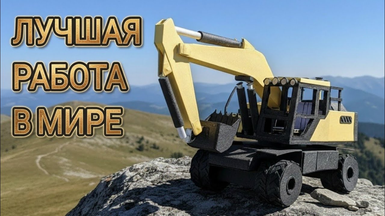 СДЕЛАЛ 🔥ЭКСКАВАТОР🔥 И АХУ...🤡