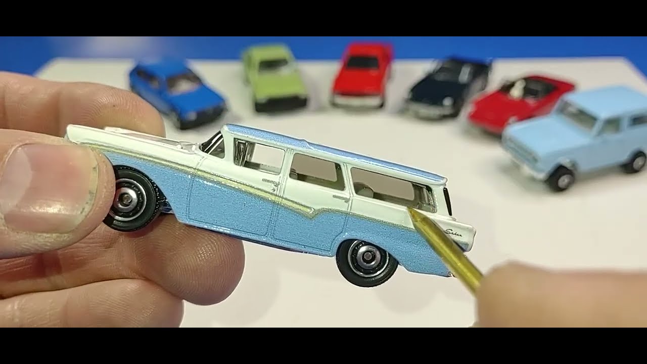 Часть 2 современных литых моделей Matchbox, множество вариантов.