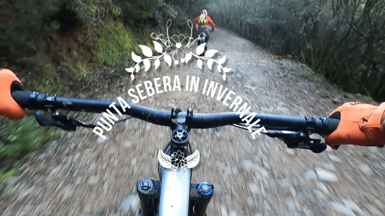 Alla conquista di Punta Sebera in una giornata gelida in Sardegna. MTB. Gopro 8.