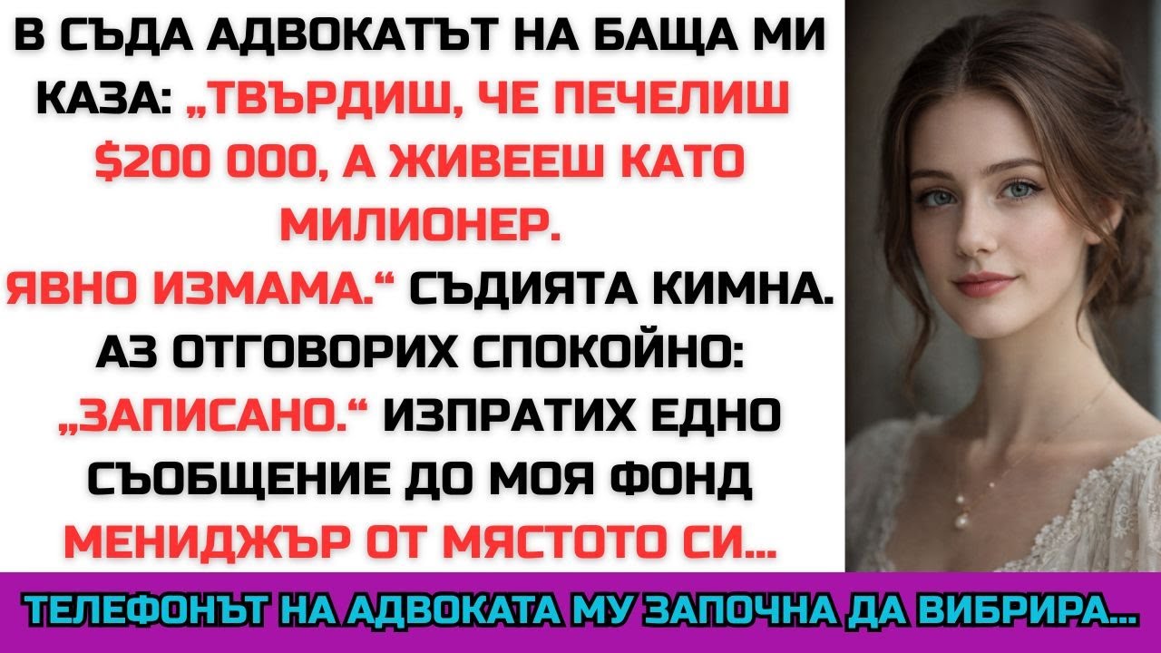 Баща ми ме съди, че „живея над възможностите си“ — после загуби тайния си спонсор за $4,2 млн.