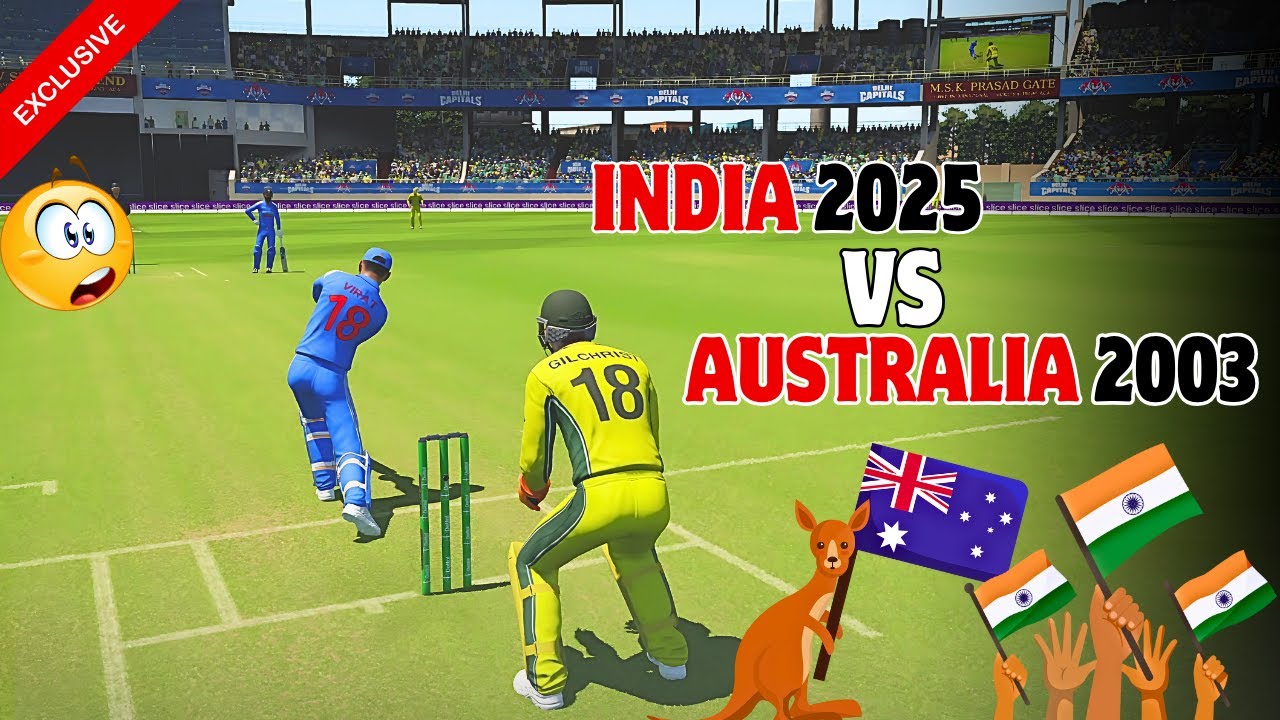 🤯India 2025 Vs Australia 2003  - Super Over Drama🤯🔥 | Battle Of Champions | IND VS AUS - CRICKET 24