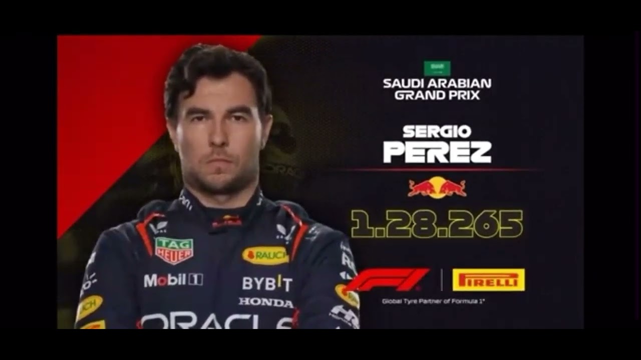 SERGIO PEREZ LA LA LA LA (4K)