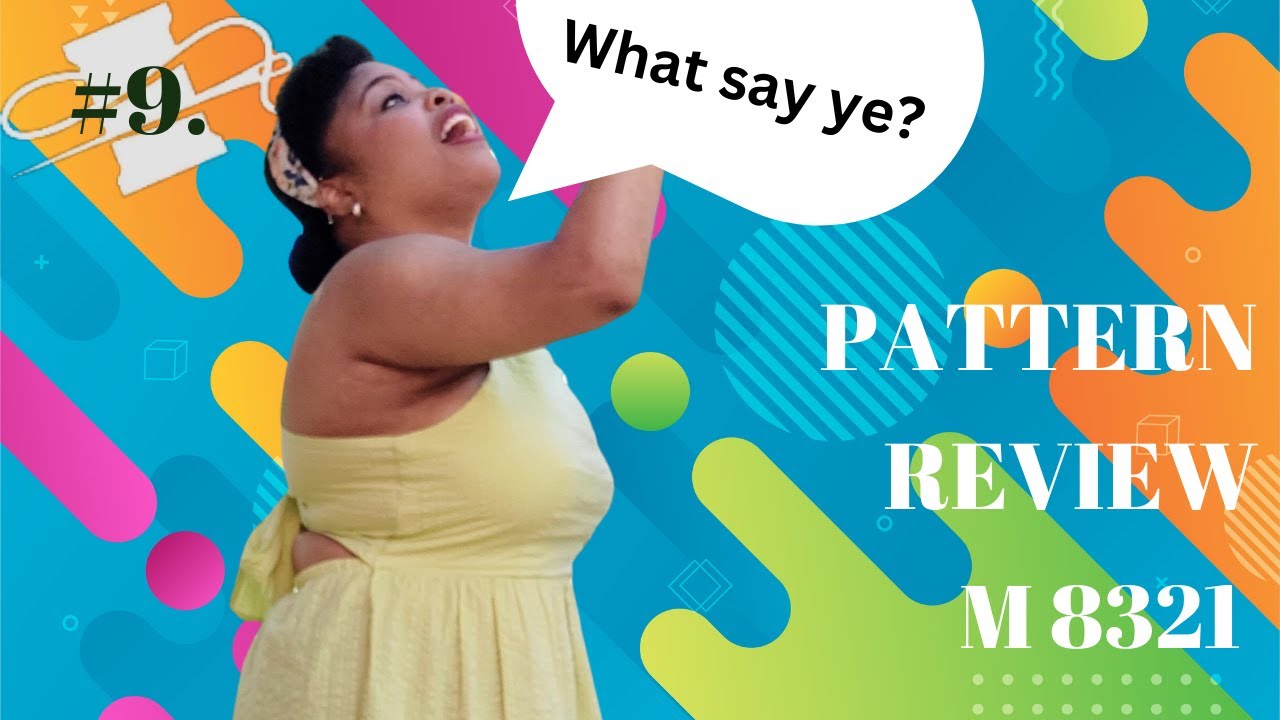 #9. Pattern Review: McCall's 8321| Sew this Spring/Summer Dress| #fridaysews