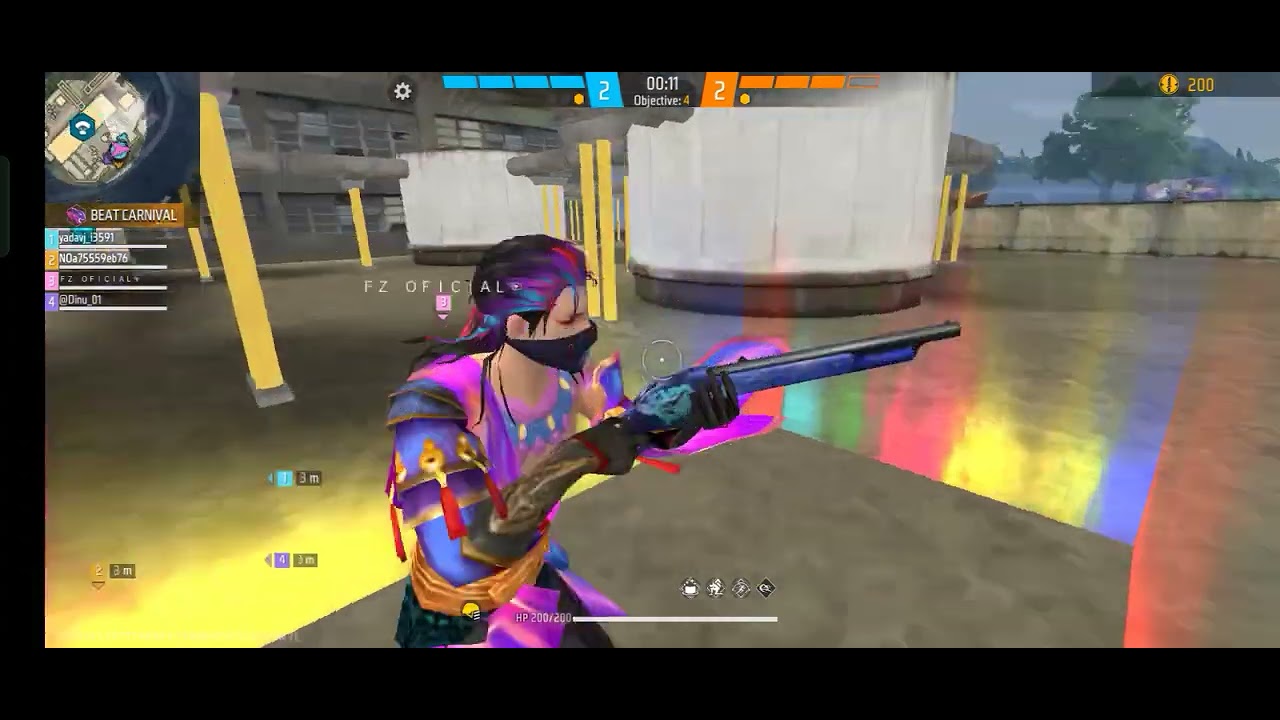 HOLI SPECIAL CS RANK GAME PLAY WITHOUT NO EDIT #freefire #headshot #oldplayer #raistar #csrank 