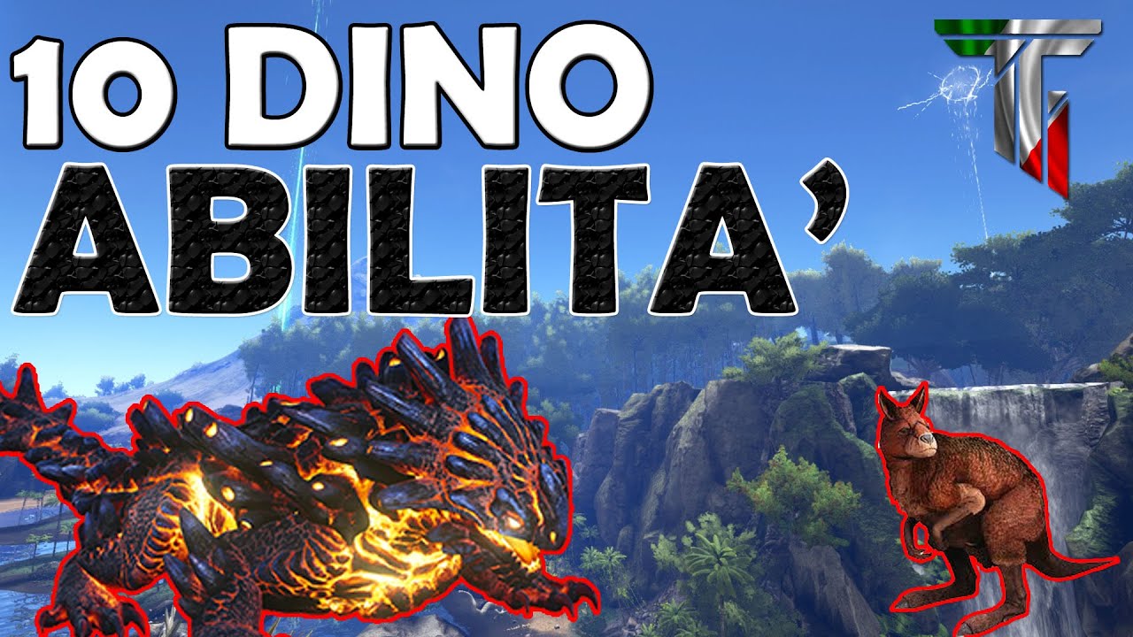 Top 10 abilità dino che forse non conosci  #1 ARK Survival Evolved ITA