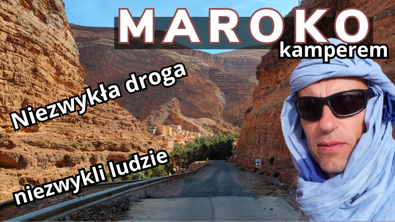 Południe Maroka, przepiękna trasa 117 oraz N12,  Zagora, pustynia oraz brak deszczu od 6 lat