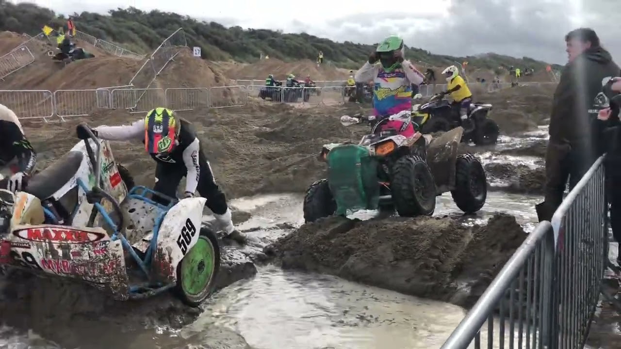 Weston beach 2022 race side cars and quads