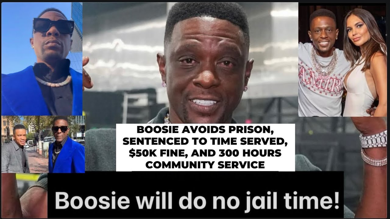 BOOSIE GETS TIME SERVED FOR FEDERAL G*N CHARGE