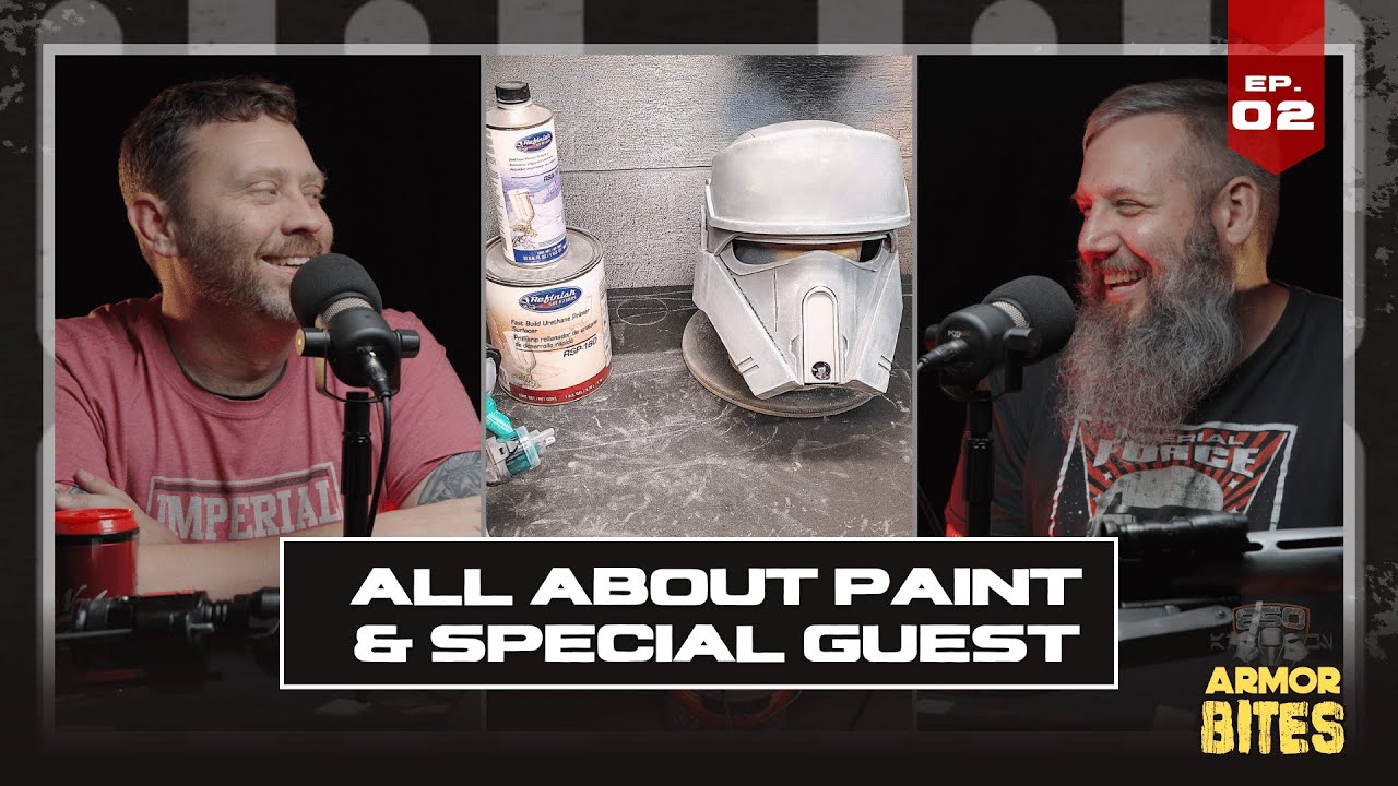 Painting Armor and Special Guest Larry! | Armor Bites Podcast #2