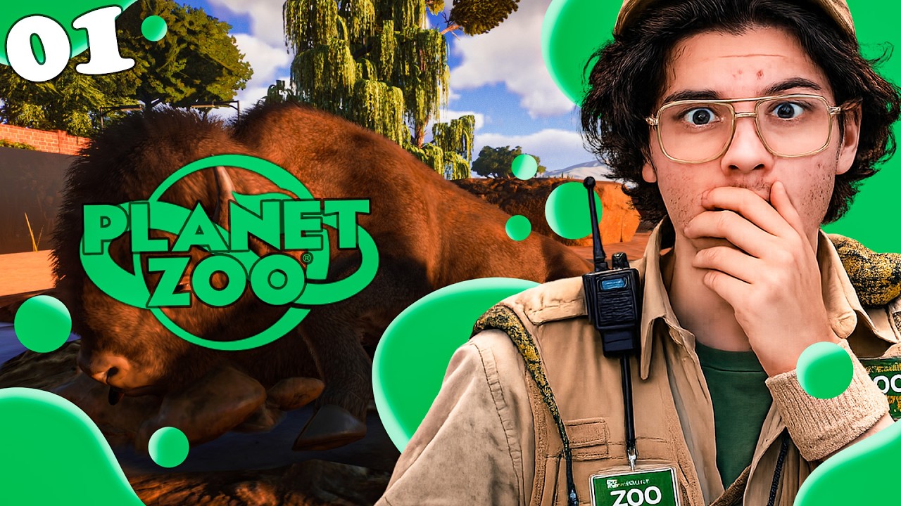 NOTRE NOUVEAU ZOO OUVRE SES PORTES - PLANET ZOO | EP.01