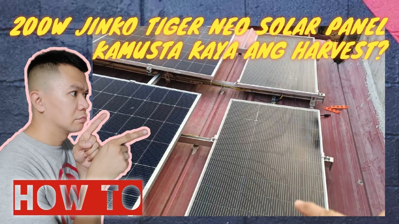 OFF-GRID SOLAR | 200W JINKO TIGER NEO BIFACIAL SOLAR PANEL | DUAL GLASS | N-TYPE SILICON | HARVEST