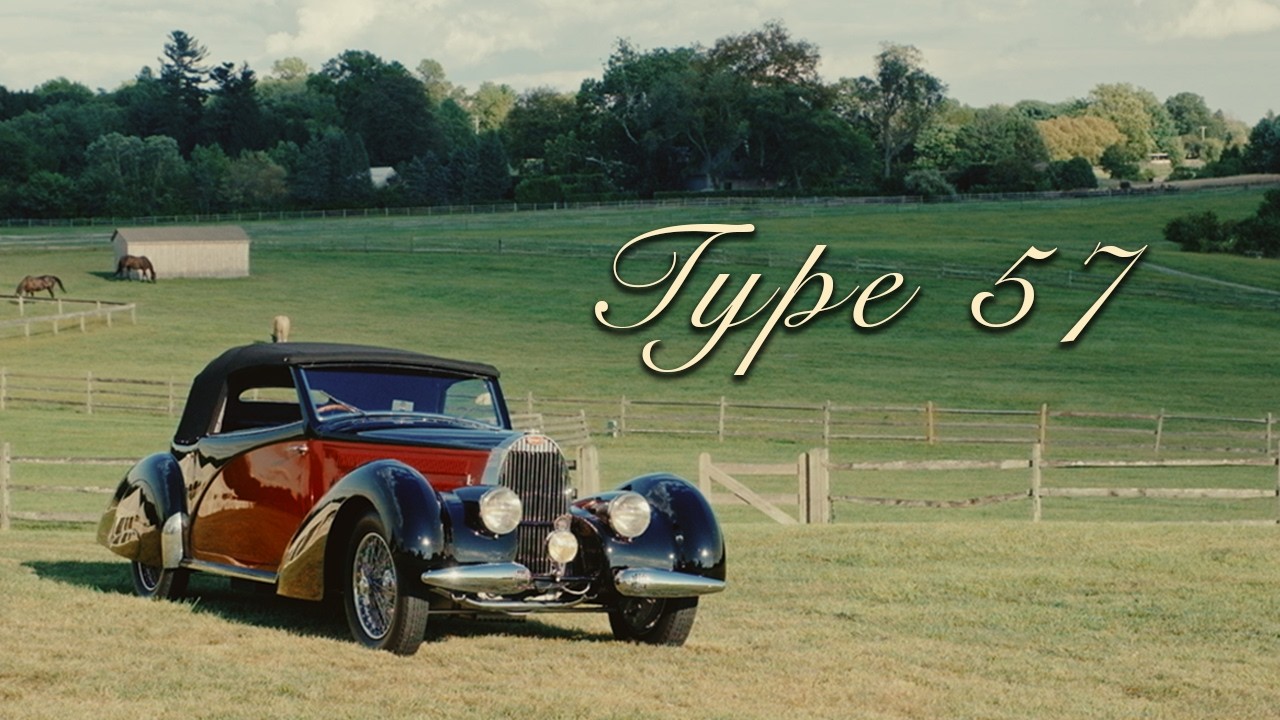 Bugatti Type 57 - Beauty, Elegance, and Prestige