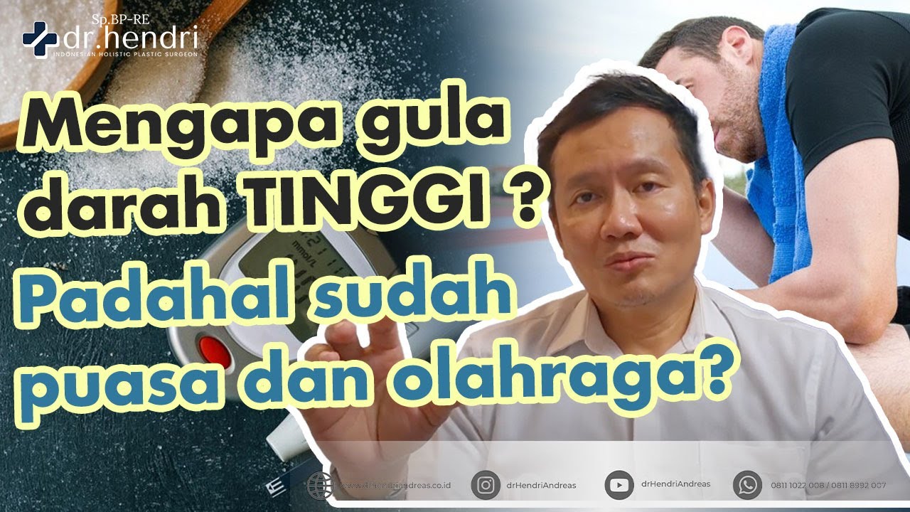 Kenapa sudah puasa dan olahraga, tapi gula darah tetap tinggi