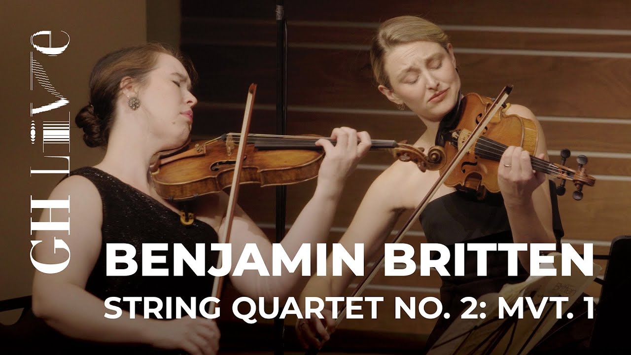 Benjamin Britten: String Quartet No. 2, Op. 36: I. Allegro calmo, senza rigore
