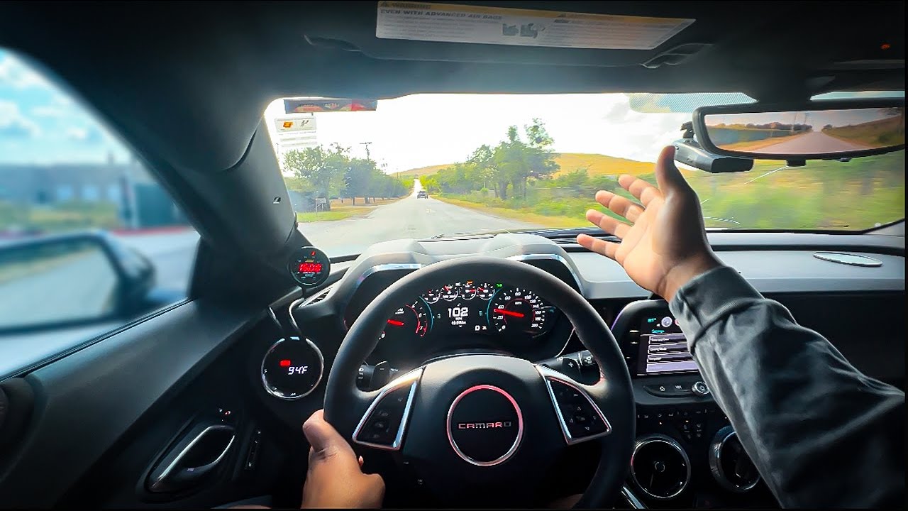 FIRST POV in My ZL1 Cutting Up in the Hills