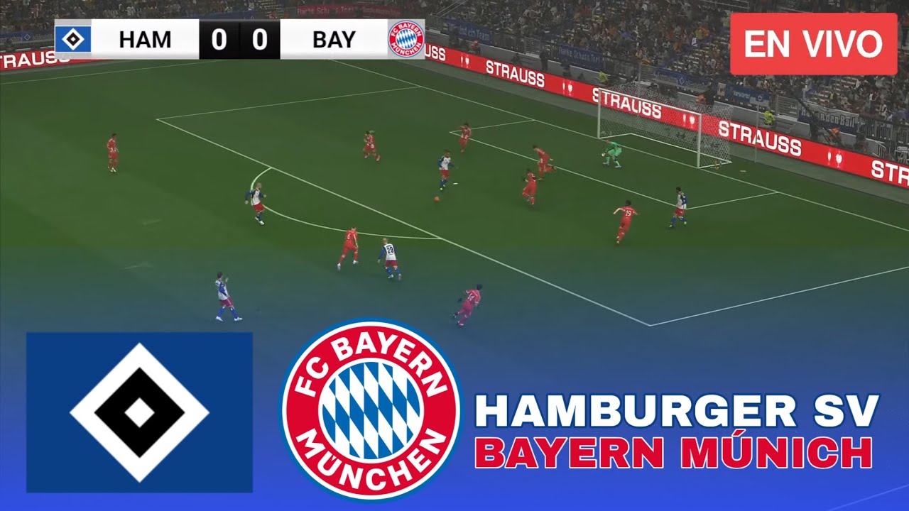 Hamburger SV vs Bayern Munich LIVE🔴 Bundesliga 2026 Match TODAY PES 21 Simulation